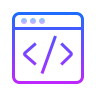 Web development icon